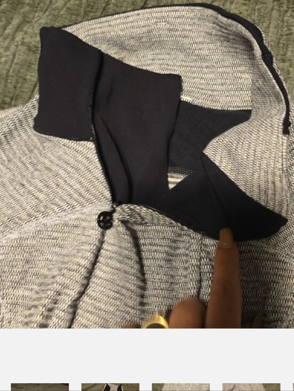 lululemon athletica Black High-Rise Performance Leggings/Top Bundle Like New - Picture 6 of 7